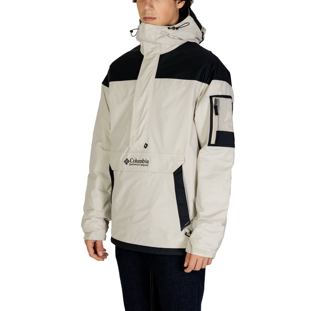 Columbia Gray Nylon Jackets & Coat
