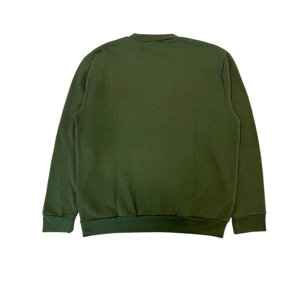 Cavalli Class Green Polyester Men Sweater