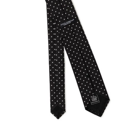 Dolce & Gabbana Black Silk Ty