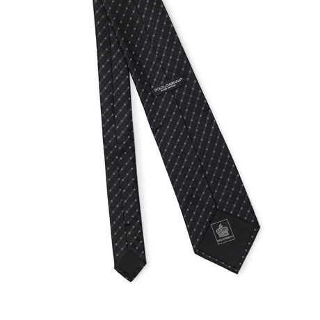 Dolce & Gabbana Black Silk Ty