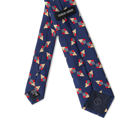 Giorgio Armani Blue Silk Ty