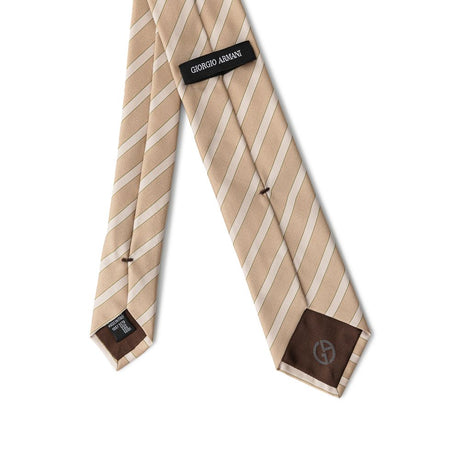 Giorgio Armani Gold Silk Ty