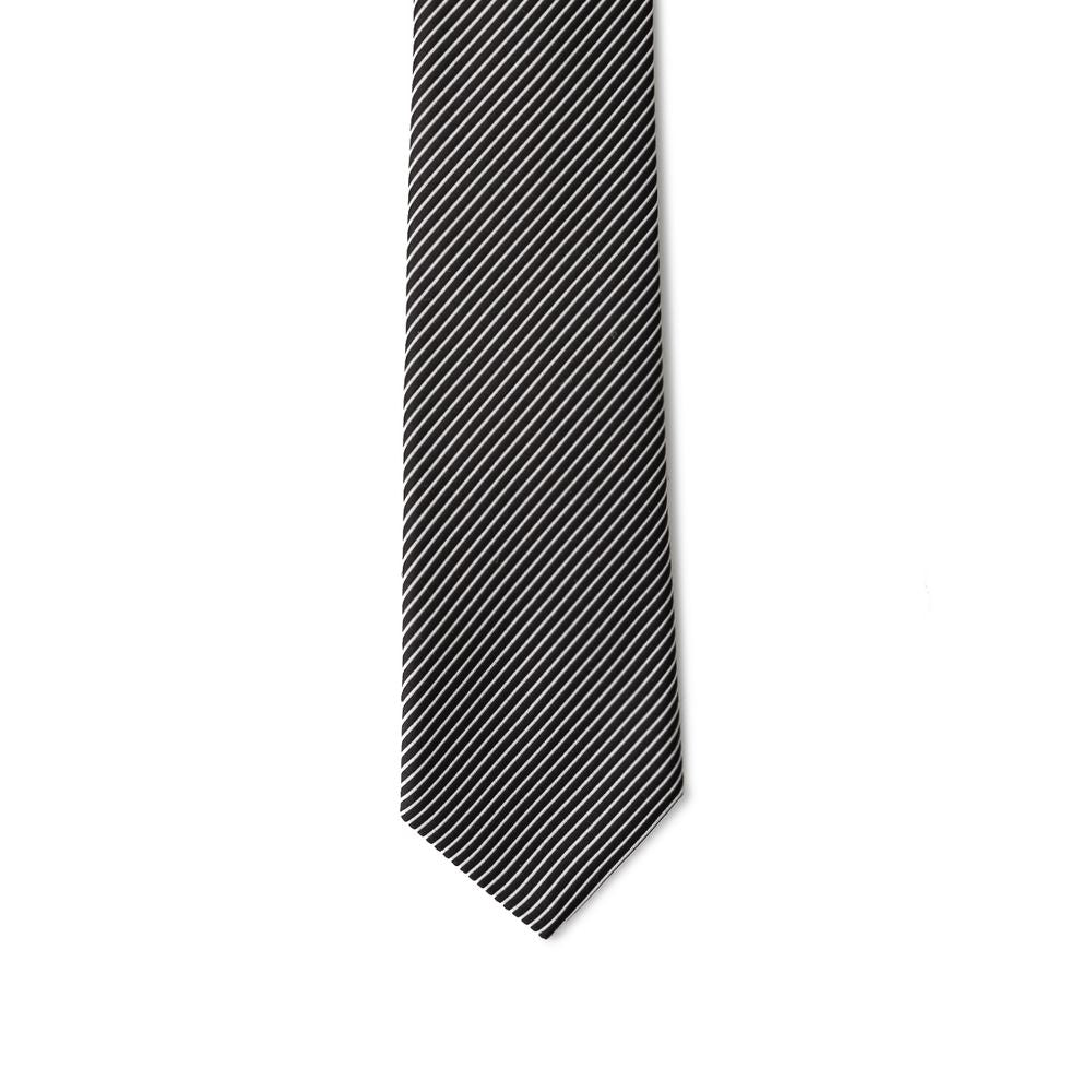 Giorgio Armani Black Silk Ty