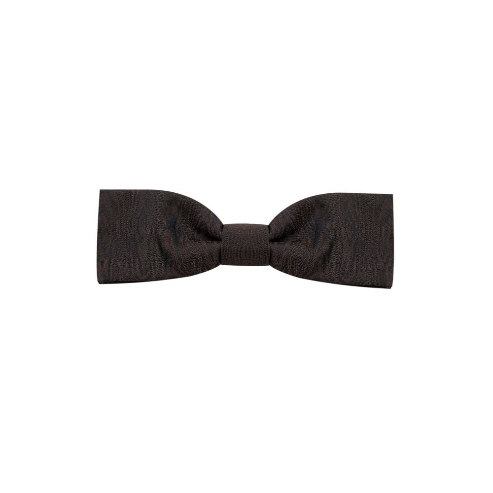 Dolce & Gabbana Brown Silk Bowtie