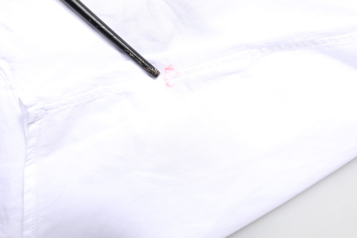 Dolce & Gabbana White GOLD CottonPoplin Bib Formal Dress Shirt