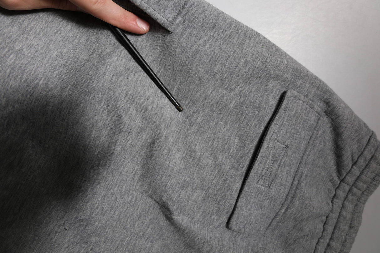 Dolce & Gabbana Gray Cotton Cargo Bermuda Sweatshorts Shorts