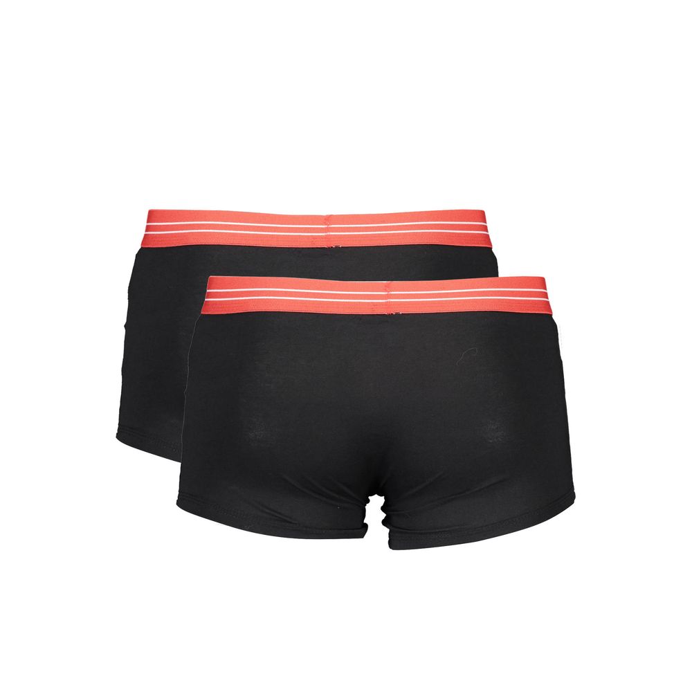 North Sails Black Cotton Men Boxer Shorts