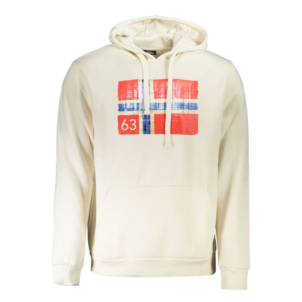 Norway 1963 White Cotton Men's Sweatshirt