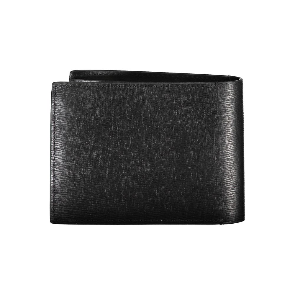Calvin Klein Black Eco-Leather Men Wallet