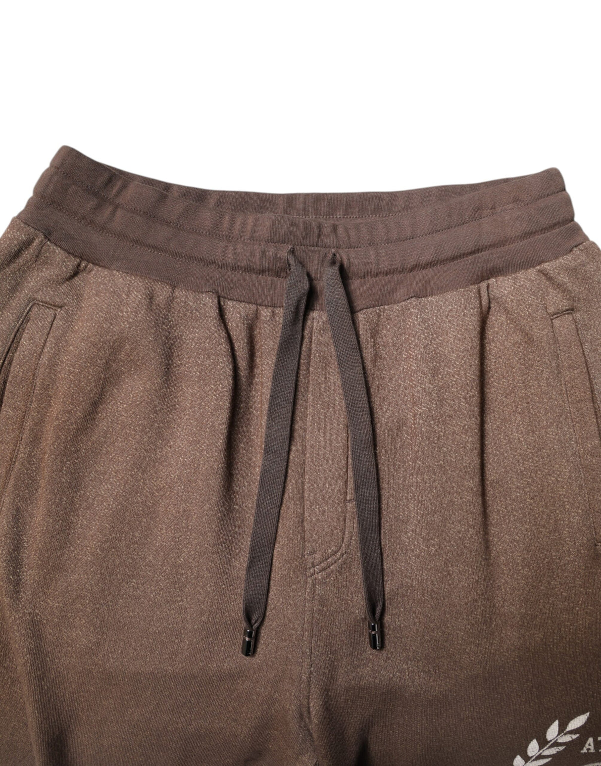 Dolce & Gabbana Brown Cotton Jogger Sweatpants Pants