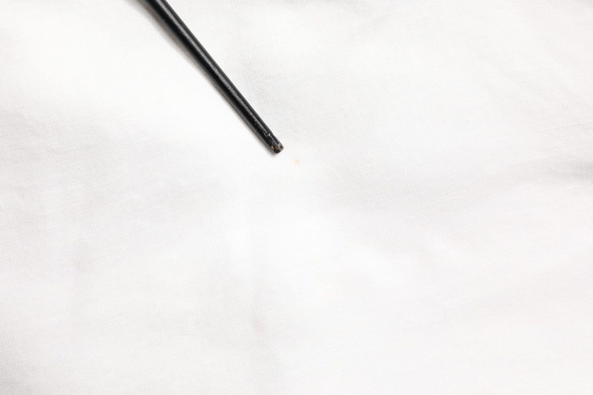 Dolce & Gabbana White Linen Mid Waist Men Dress Pants