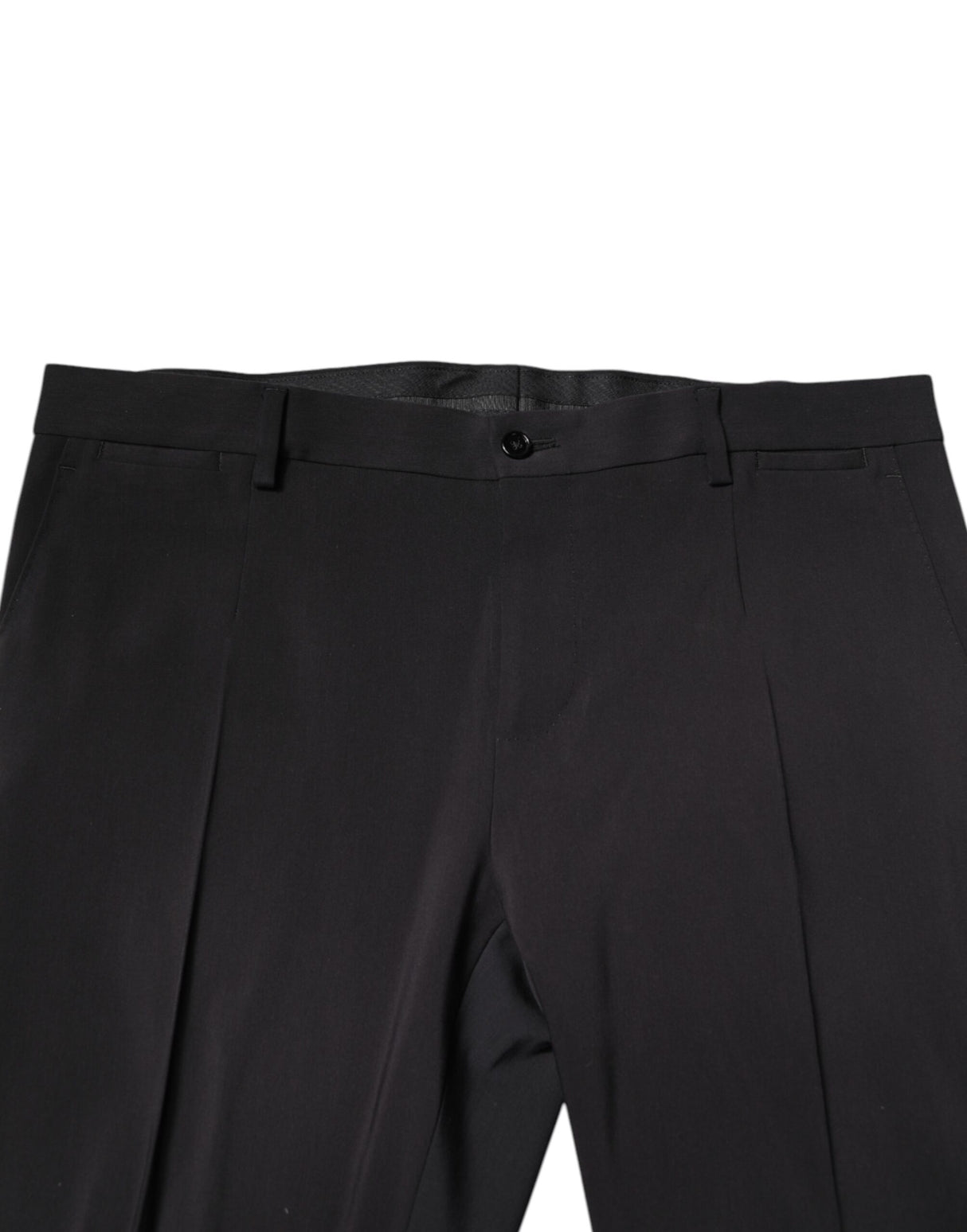 Dolce & Gabbana Black Wool Single Breasted 2 Piece Suit