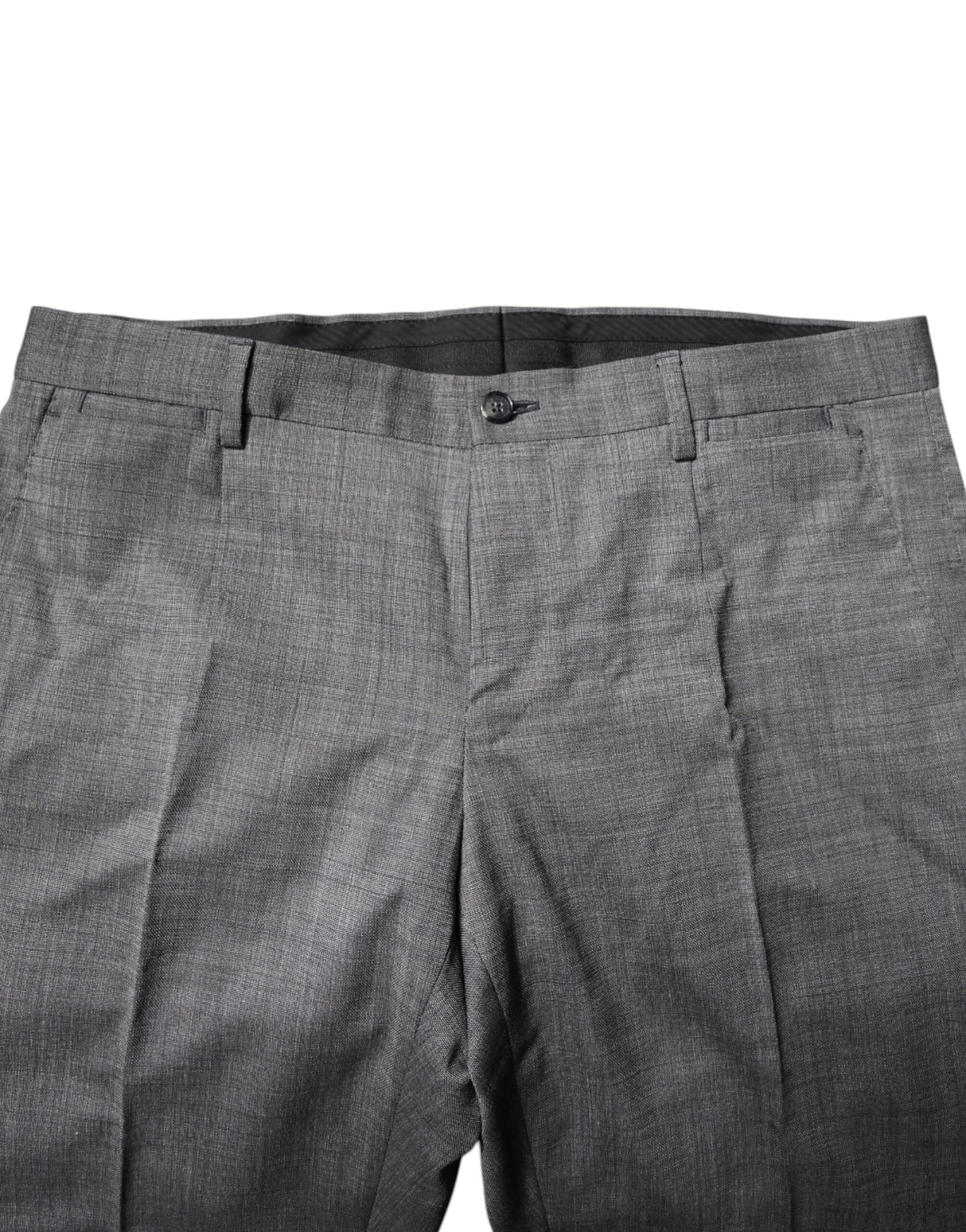 Dolce & Gabbana Gray Wool Single Breasted 2 Piece Suit