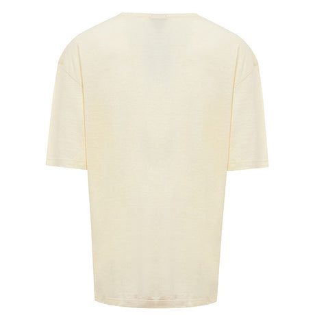 Corneliani Yellow Linen T-Shirt