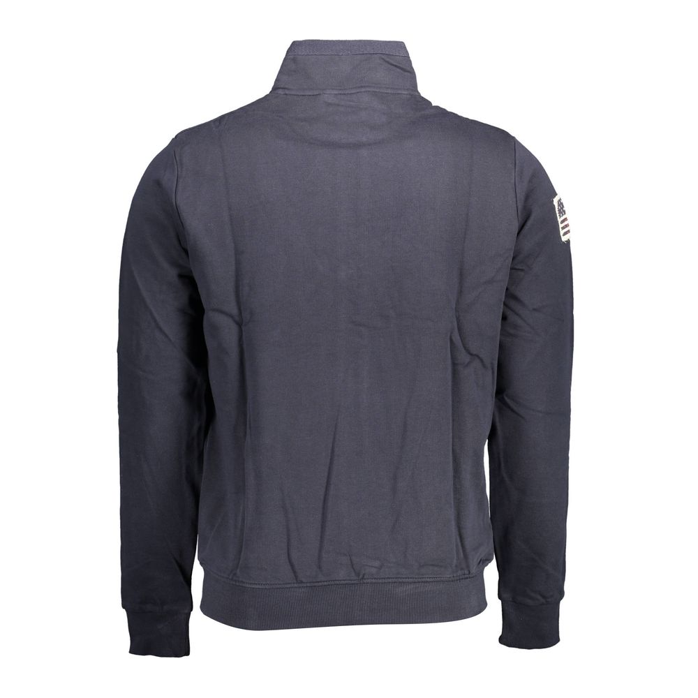 U.S. POLO ASSN. Blue Cotton Men Sweatshirt