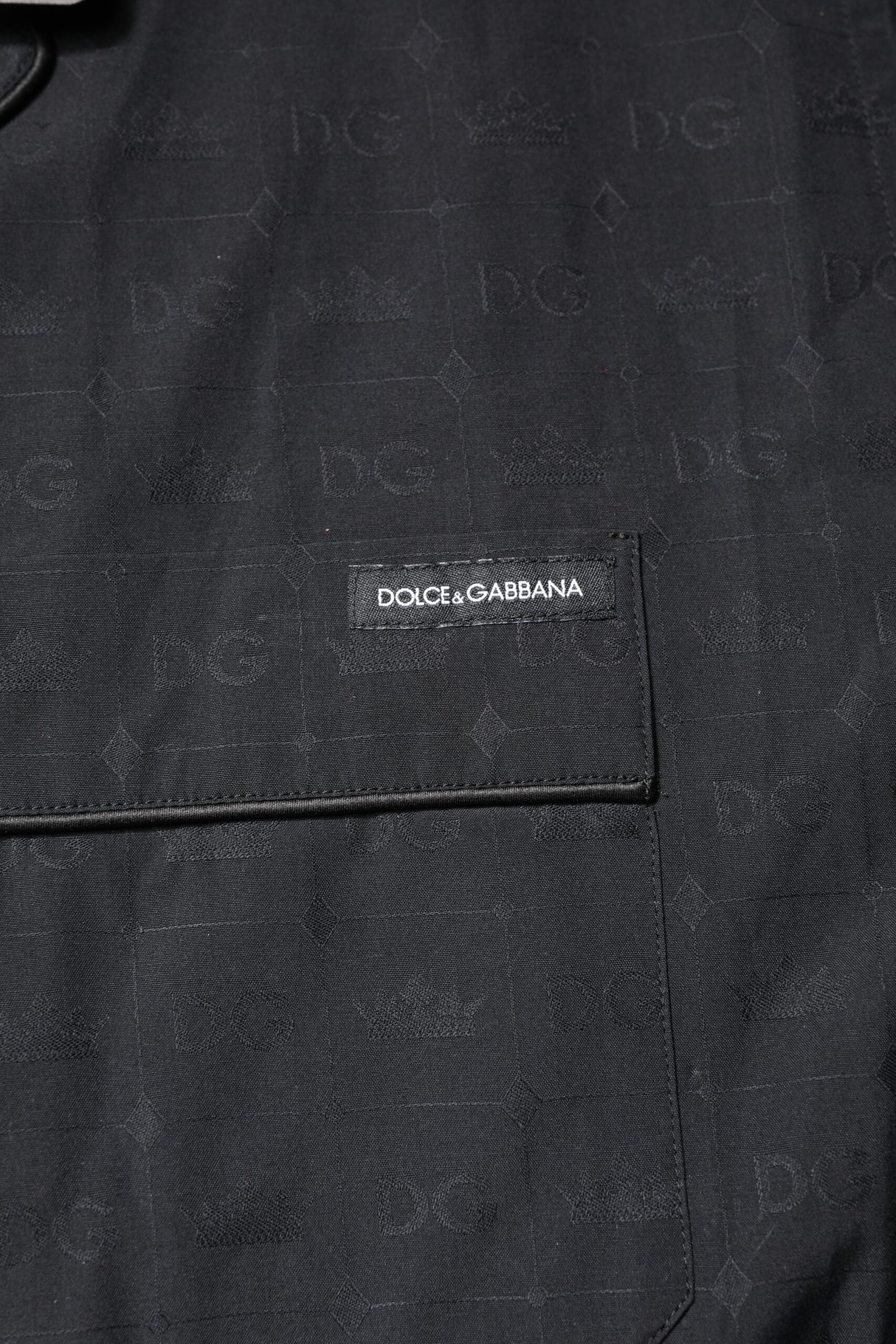 Dolce & Gabbana Black Cotton Men Pajama Set Sleepwear