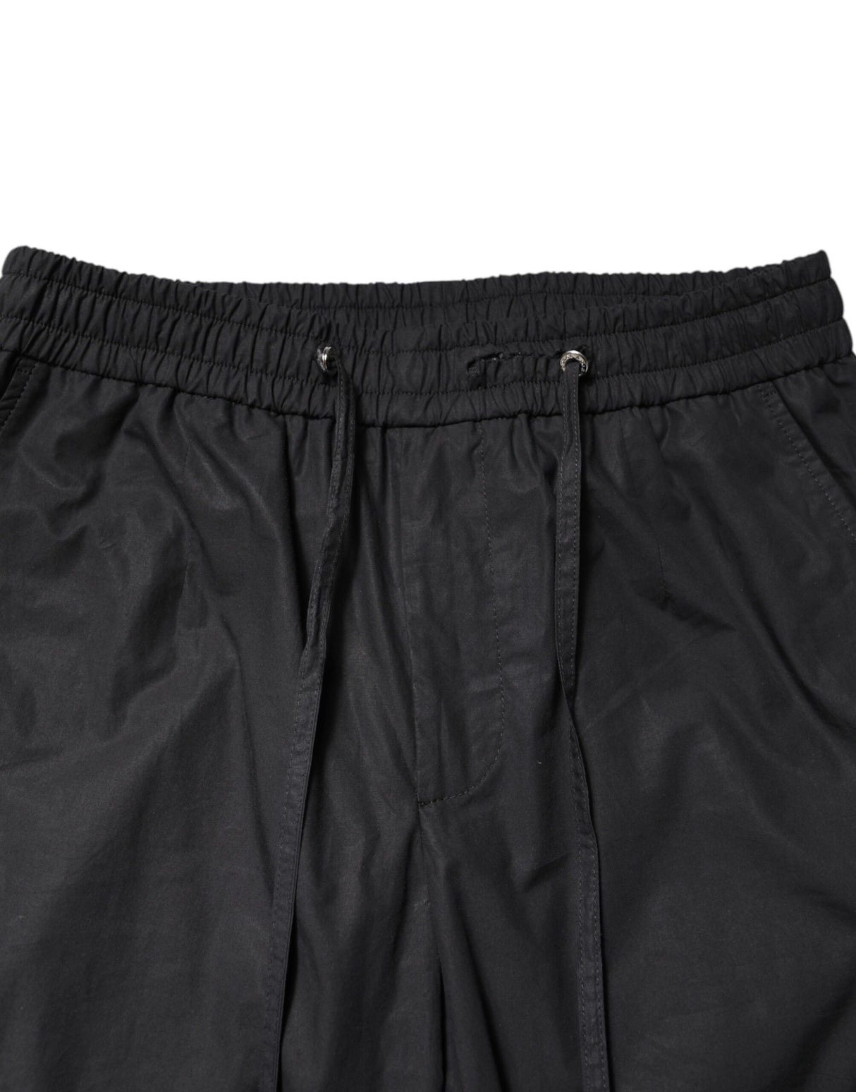 Dolce & Gabbana Black Cotton TAORMINA Formal 2 Piece Suit