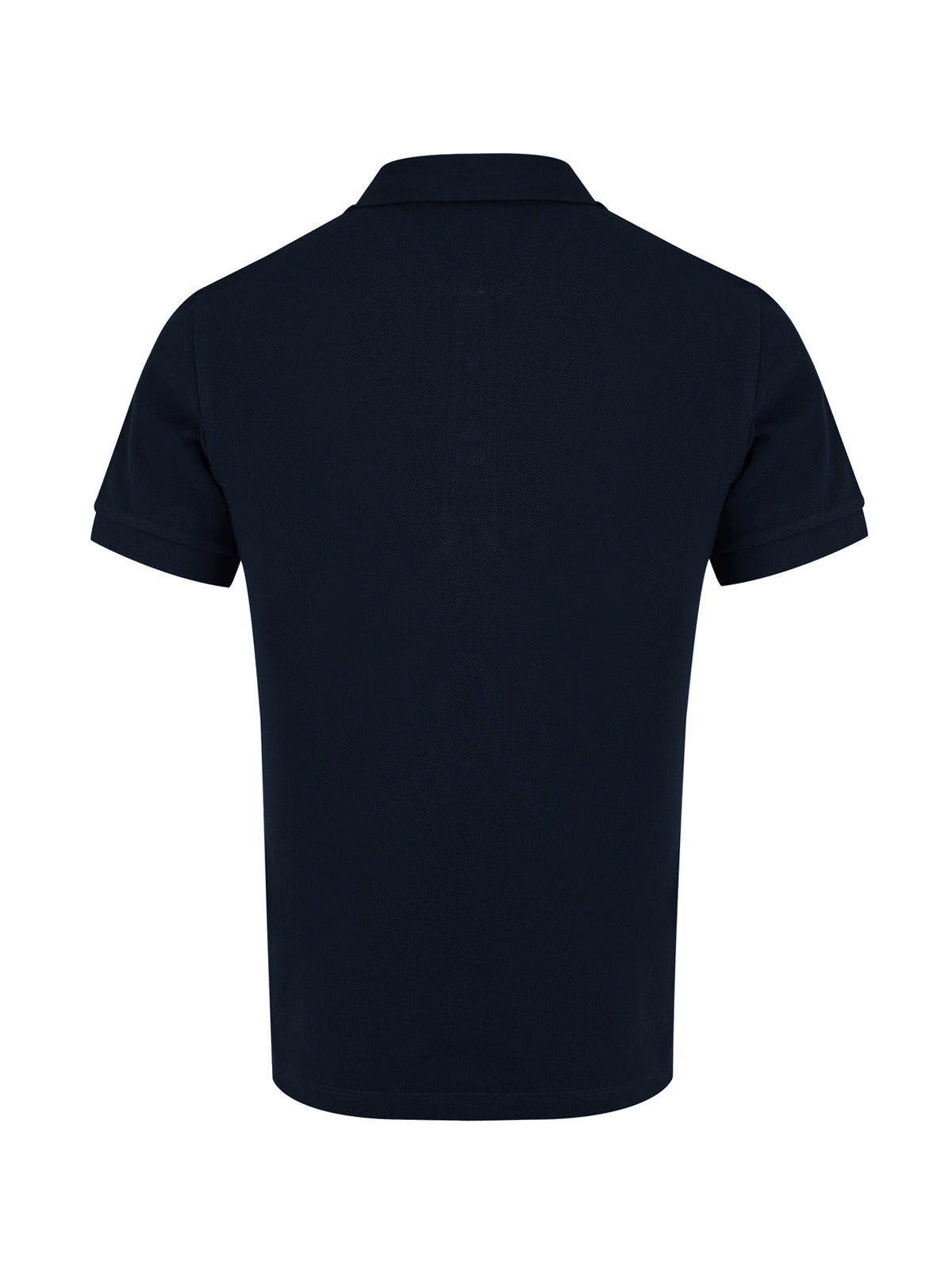 Burberry Navy Blue Cotton Collared Polo Shirt