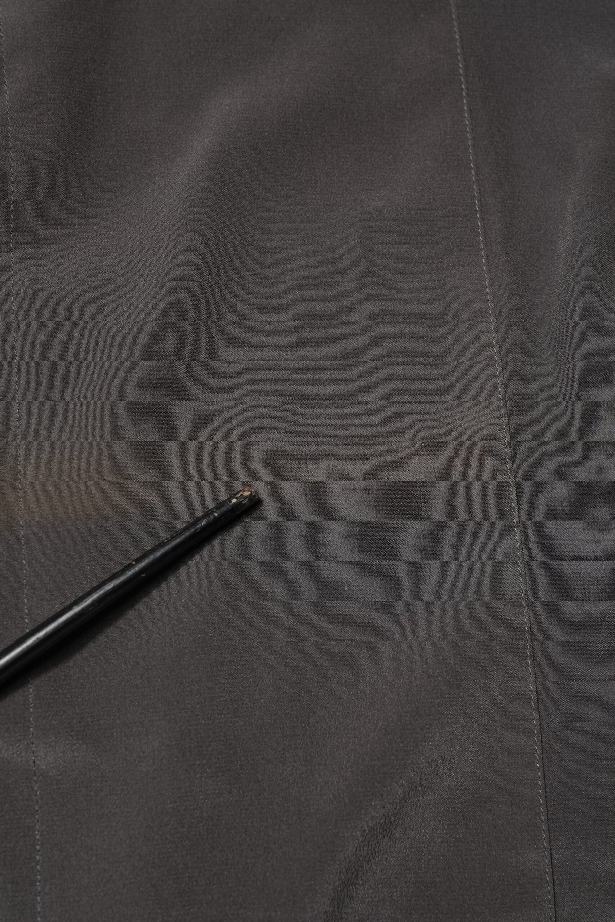 Dolce & Gabbana Dark Gray Silk GOLD Dress Formal Shirt