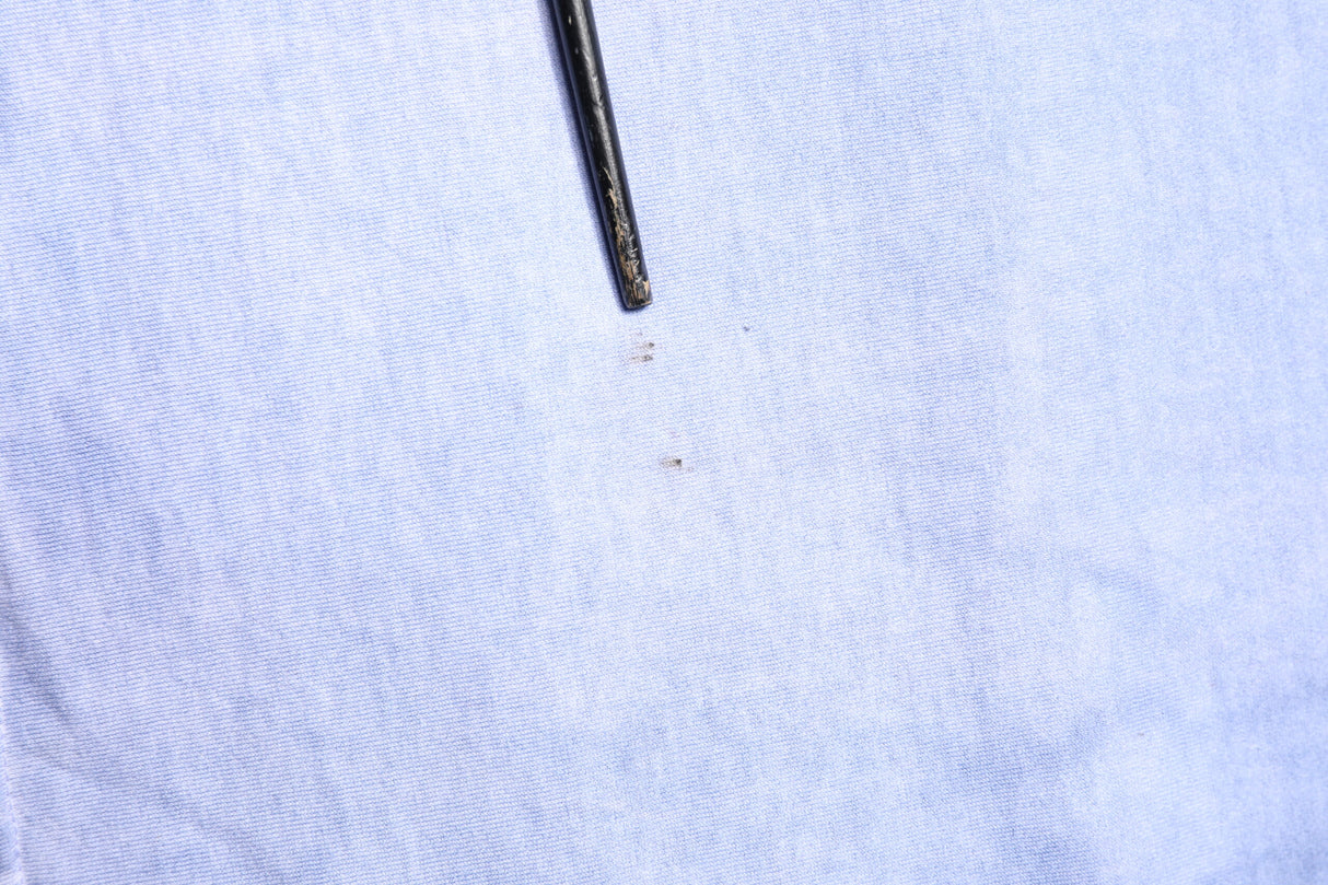 Dolce & Gabbana Blue Cotton Logo Print Crew Neck T-shirt