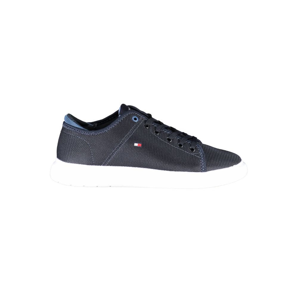 Tommy Hilfiger Blu Polyester Men Sneaker