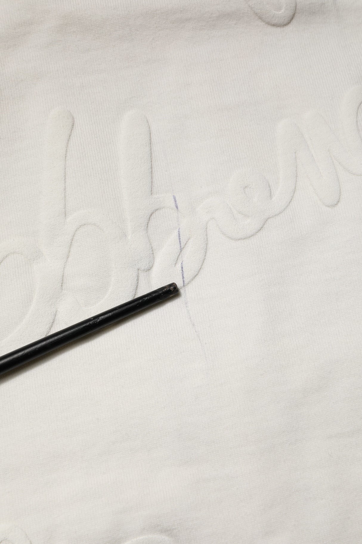 Dolce & Gabbana White Cotton Logo Embossed Crew Neck T-shirt