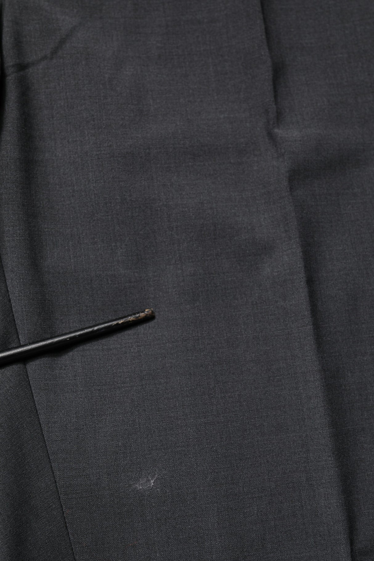 Dolce & Gabbana Black Wool Dress Slim Formal Pants