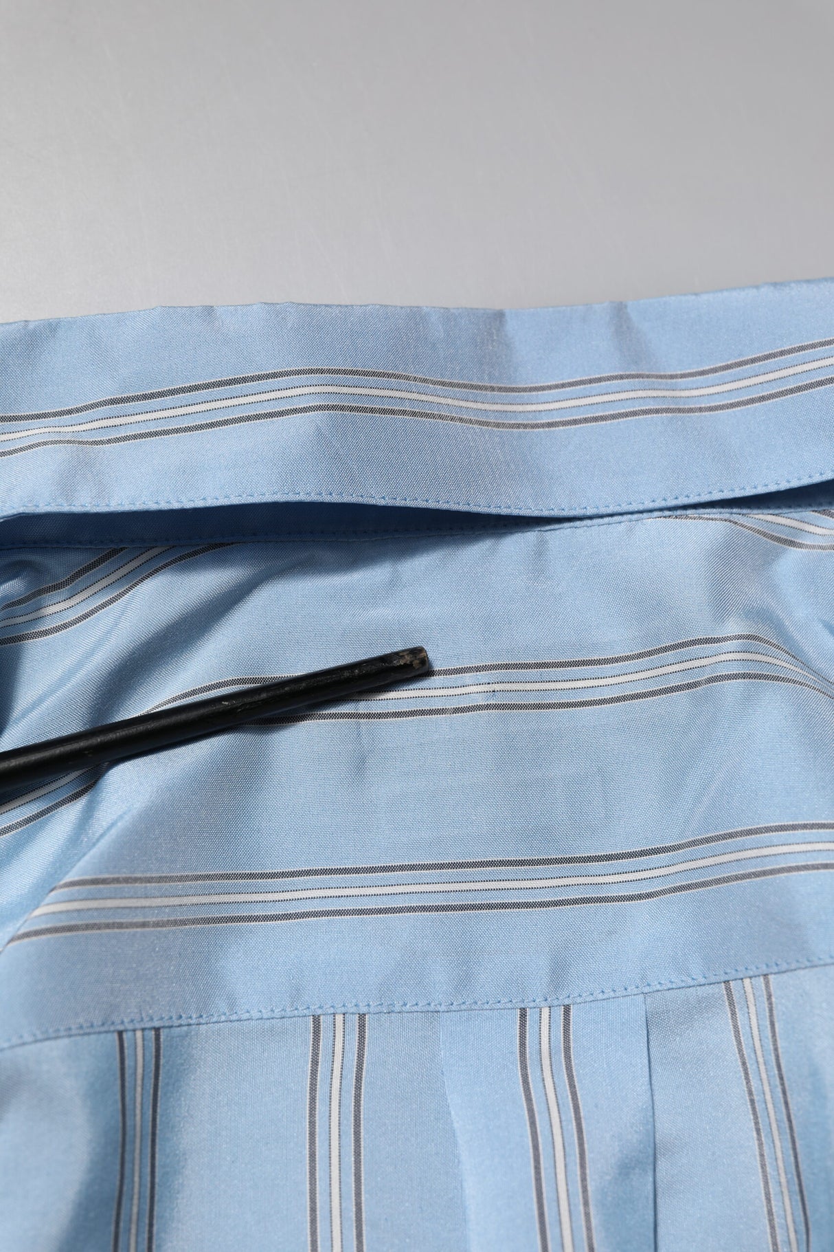 Dolce & Gabbana Light Blue MARTINI Striped Formal Dress Shirt