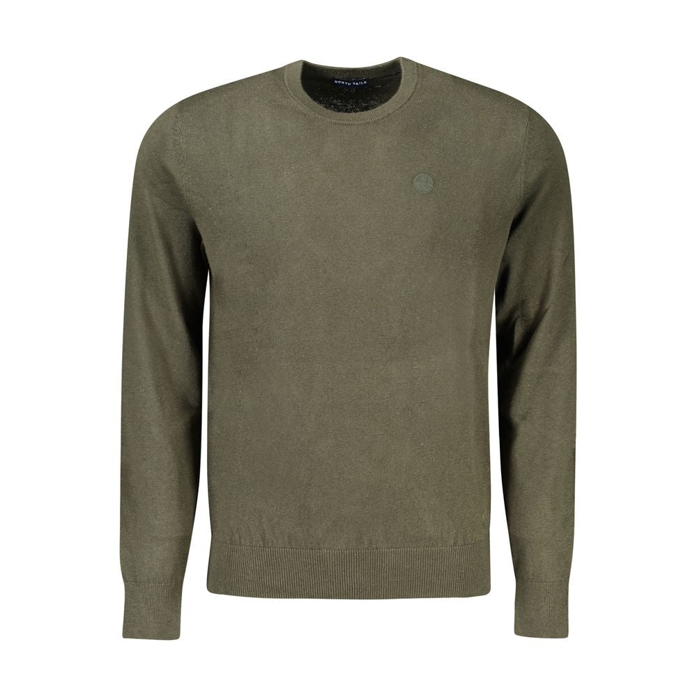 North Sails Verde Cotton Men Sweater