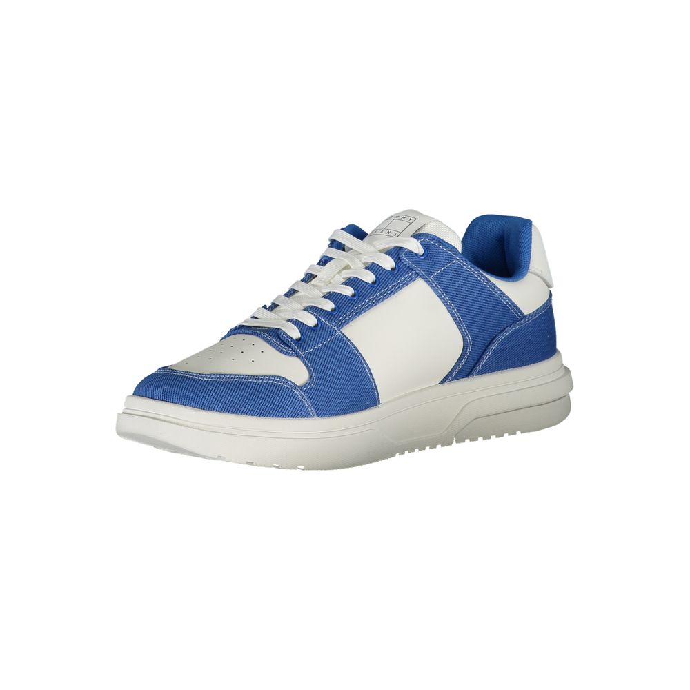 Tommy Hilfiger Bianco Polyurethane Men Sneaker