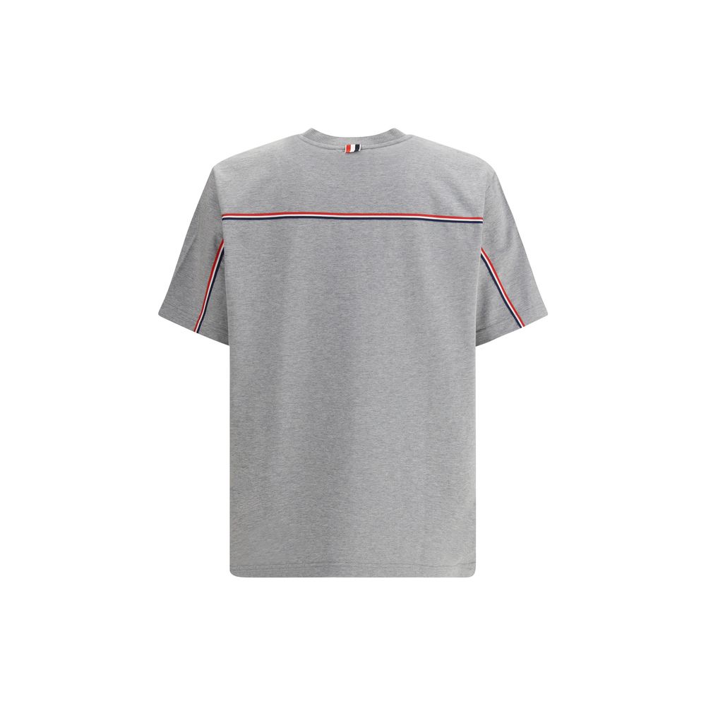 Thom Browne Gray Cotton T-Shirt