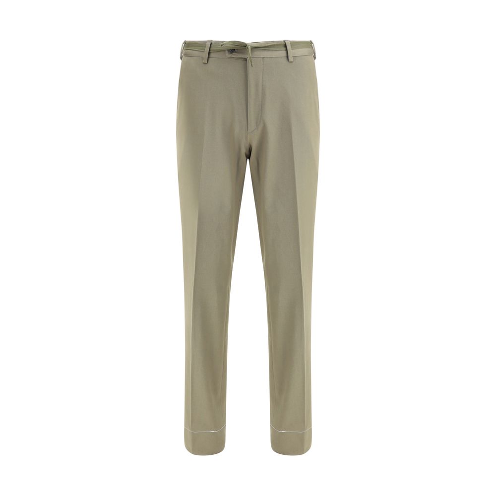 Brioni Bicolor Cotton Chino Pants