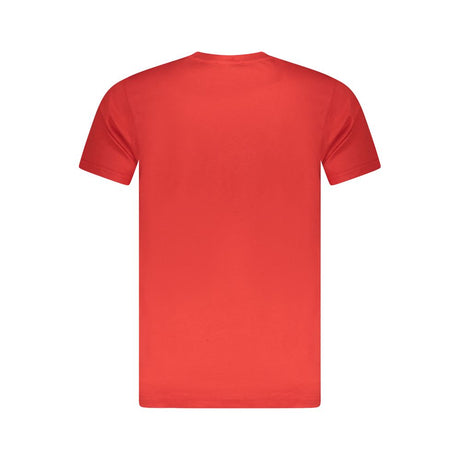 Cavalli Class Red Cotton Men T-Shirt