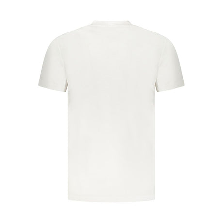 Cavalli Class White Cotton Men T-Shirt