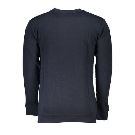Cavalli Class Blue Cotton Men Sweater