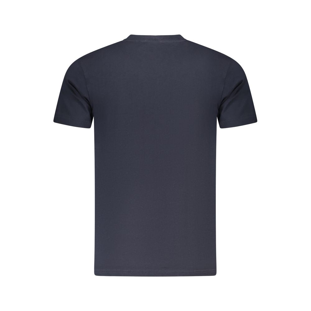 Cavalli Class Blue Cotton Men T-Shirt