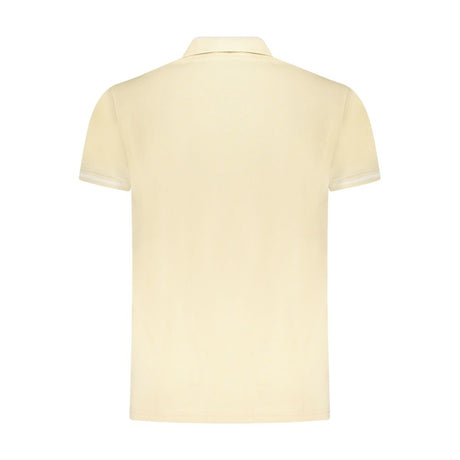 Cavalli Class Beige Cotton Men Polo Shirt