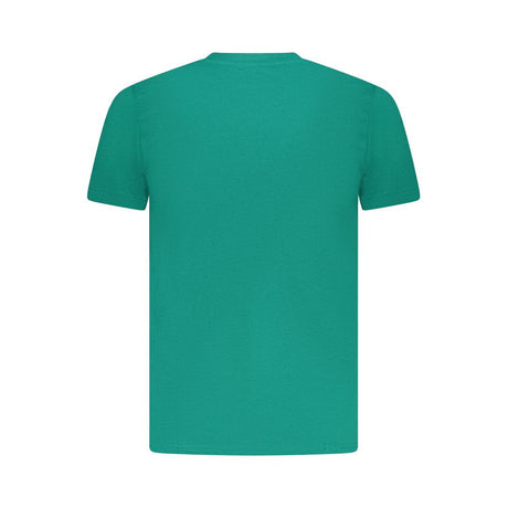 Cavalli Class Green Cotton Men T-Shirt