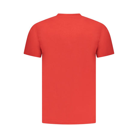 Cavalli Class Red Cotton Men T-Shirt