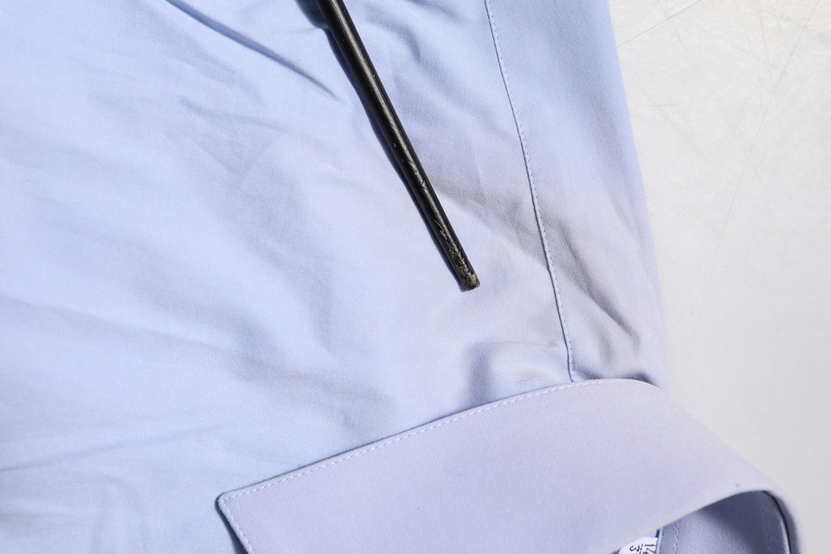 Dolce & Gabbana Blue Cotton SICILIA Long Sleeves Dress Shirt