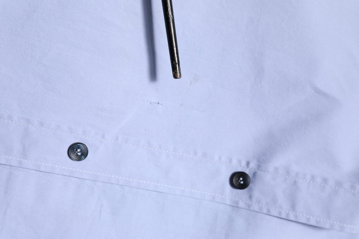 Dolce & Gabbana Blue Cotton GOLD Long Sleeves Dress Shirt