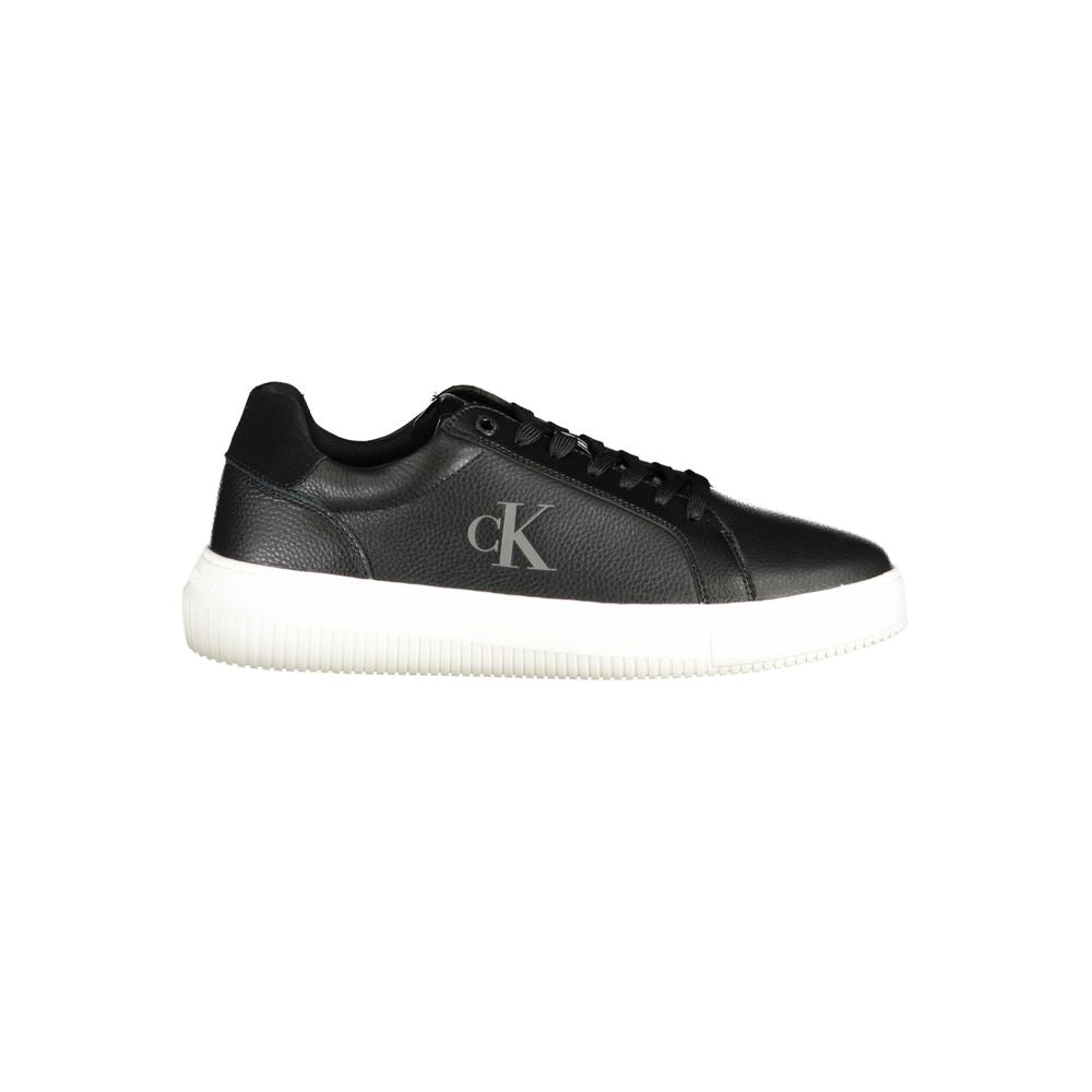 Calvin Klein Black Polyester Athletic Sneakers