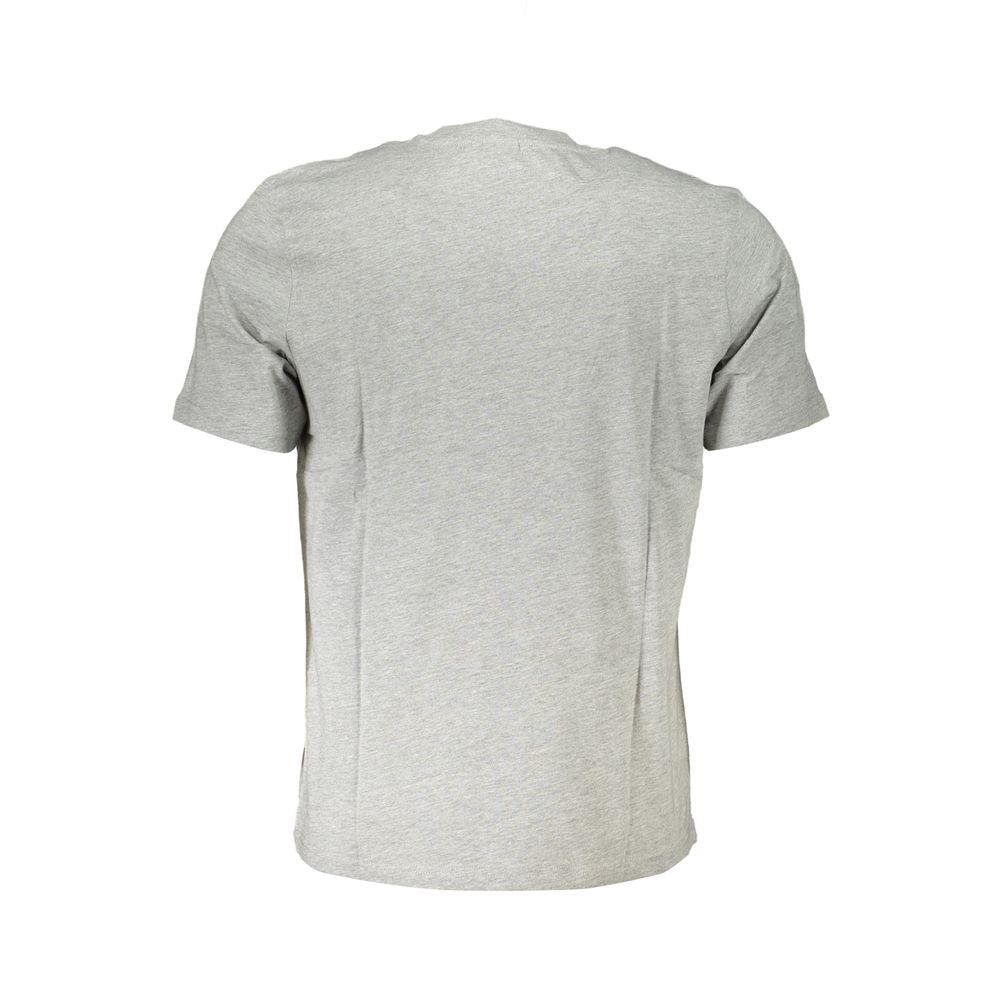 North Sails Grigio Cotton Men T-Shirt