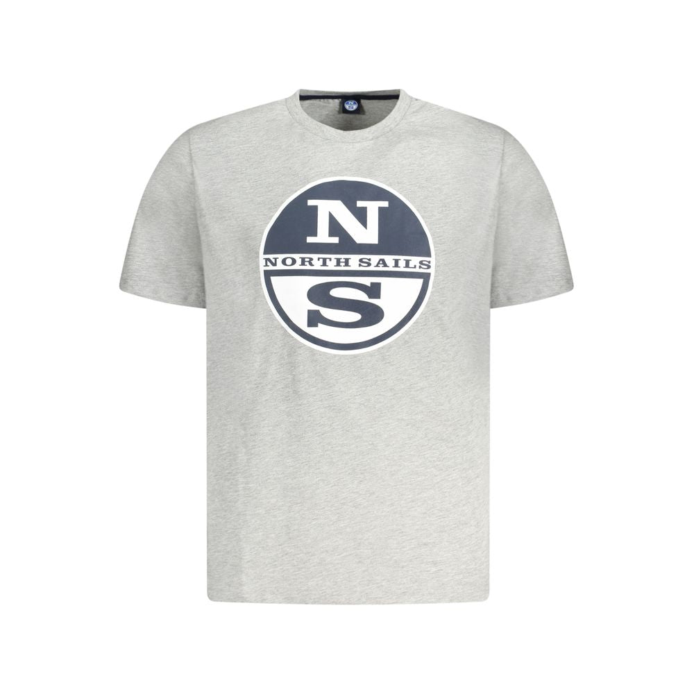 North Sails Grigio Cotton Mens T-Shirt