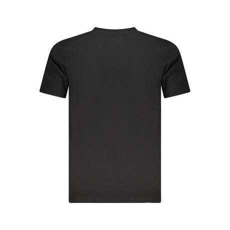Cavalli Class Black Cotton Men T-Shirt