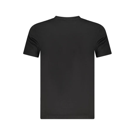 Cavalli Class Black Cotton Men T-Shirt