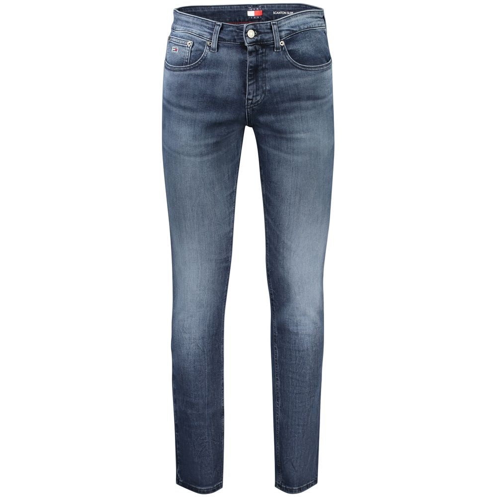 Tommy Hilfiger Blu Cotton Men's Slim Jeans