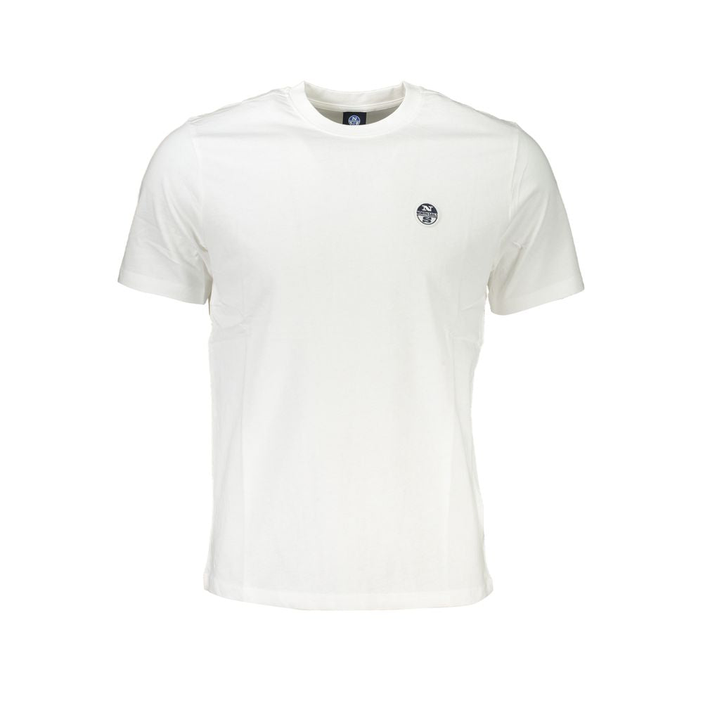 North Sails Bianco Cotton Men T-Shirt