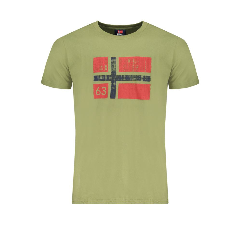 Norway 1963 Verde Cotton Men T-Shirt