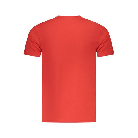 Cavalli Class Red Cotton Men T-Shirt